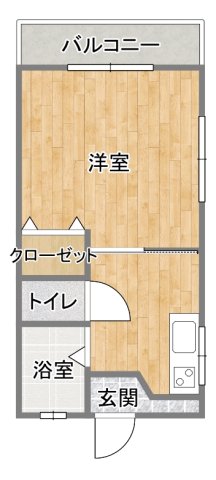 サンハイツKの間取り