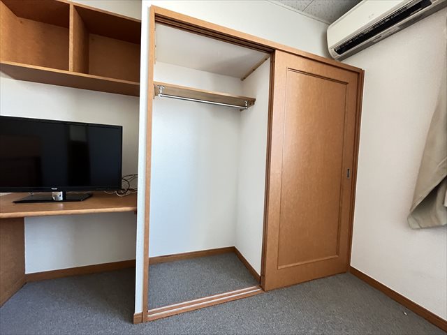 収納　豊富な収納スペースでお片づけも安心です♪