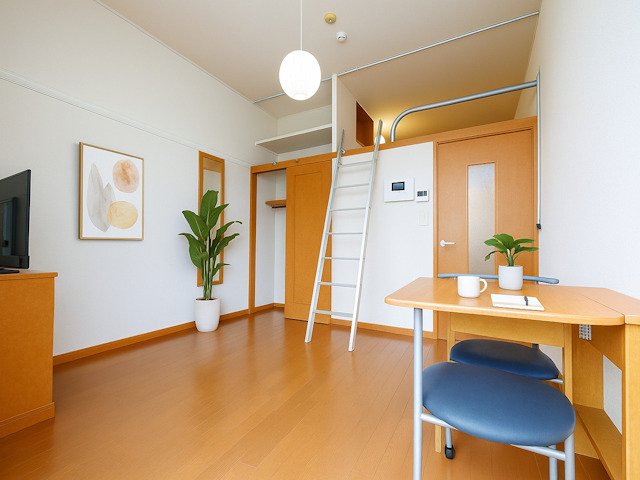 居室・リビング　CGで家具等を配置したもので家具等は含まれません