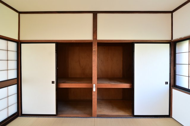 収納　十分な収納スペースがあります