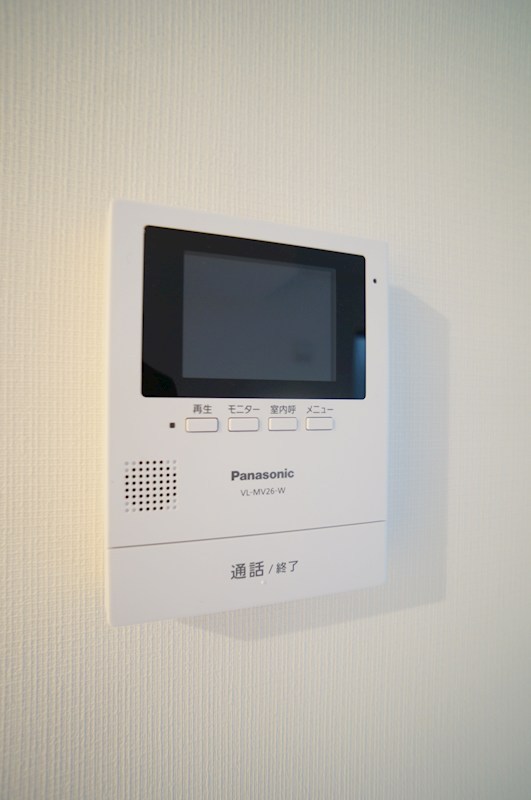 セキュリティ　安全で便利なモニター付きインターフォン