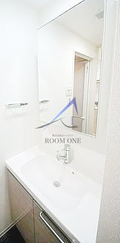洗面設備　洗面台です。