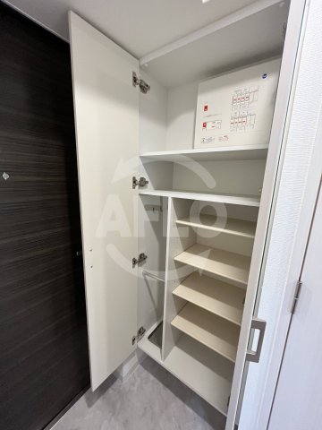 収納　エスリード弁天町クレール　シューズボックス