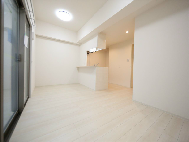 居室・リビング　ＬＤＫ11.2帖　カウンターキッチン　エアコン完備