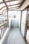 バルコニー　屋根付