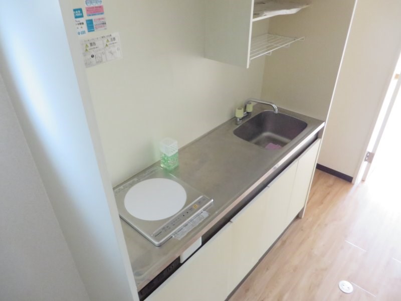 キッチン　お掃除のしやすいIHコンロ