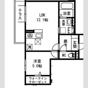 ヴァン・クレールの間取り写真