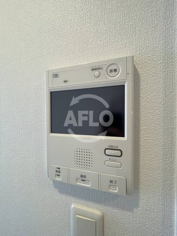 セキュリティ　ボヌール梅田　モニター付きインターホン
