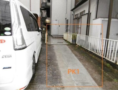 駐車場　軽自動車専用駐車場