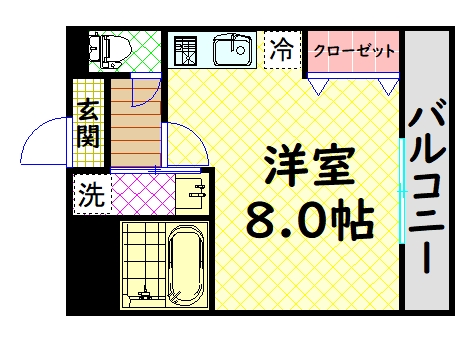 ロイヤルメゾン北花田の間取り写真