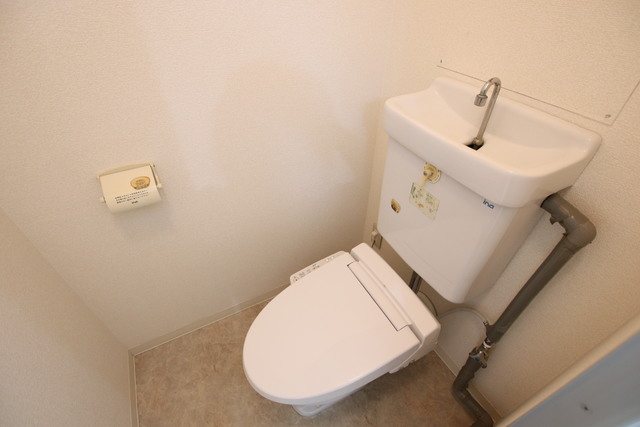 ビレッジハウス南清水タワー1号棟のトイレ写真