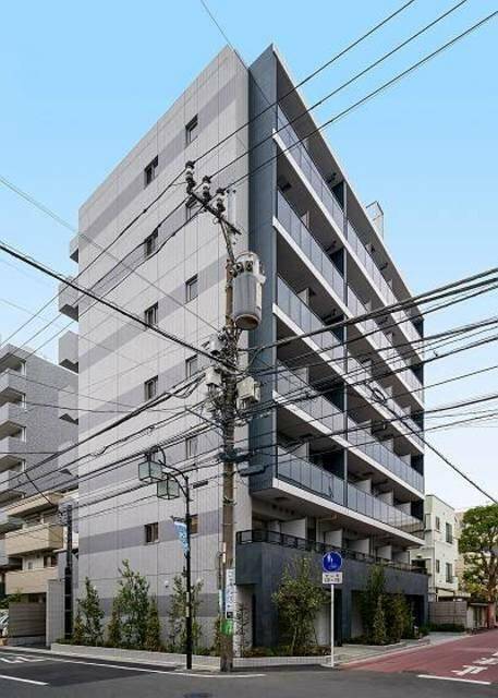 建物外観　外観タイル張りです