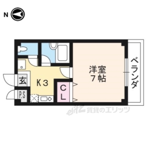 エトワールクレール1の間取り写真