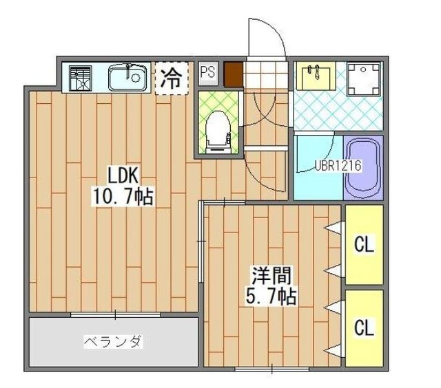 ピュアコートの間取り写真