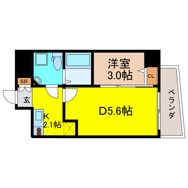 セレニテ上町台の間取り写真