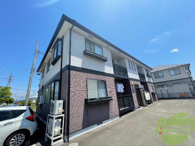 建物外観　多賀城市高橋４丁目　　「アンソレイユＫ１」