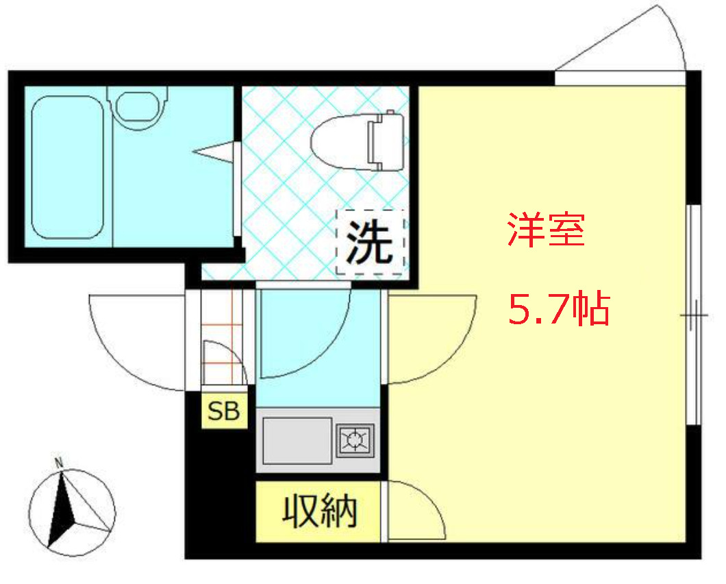 京急本線 梅屋敷駅 徒歩10分 3階建 築11年の間取り写真