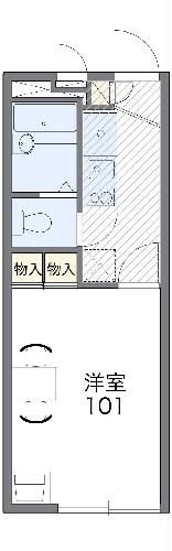レオパレス豊中南5の間取り写真