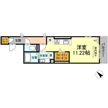 SEJOUR 辻本通の間取り写真
