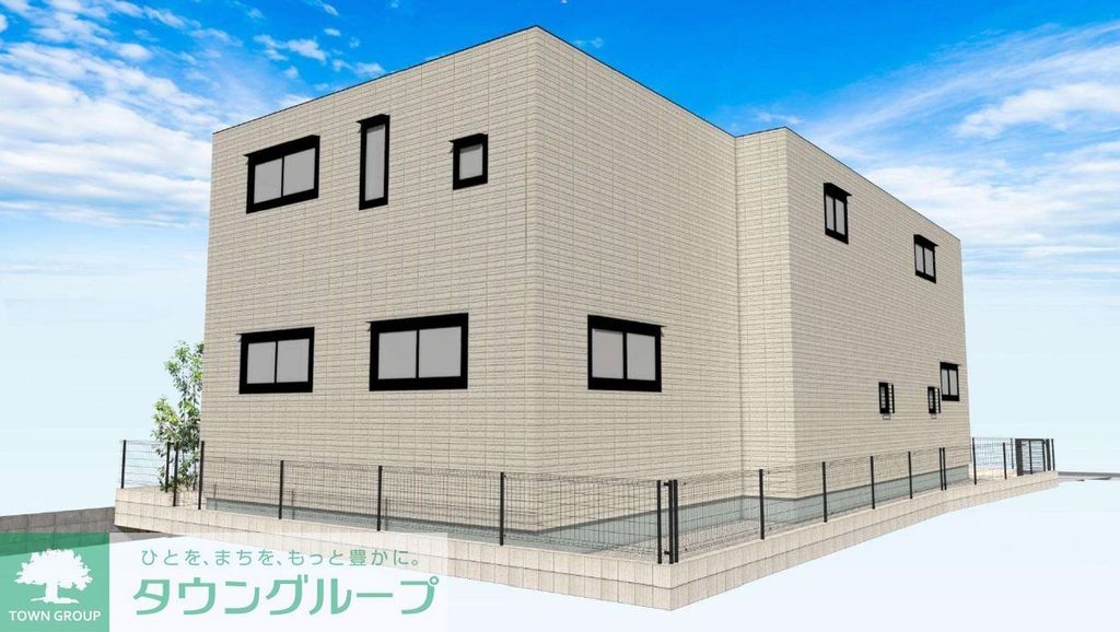 建物外観　パース画像