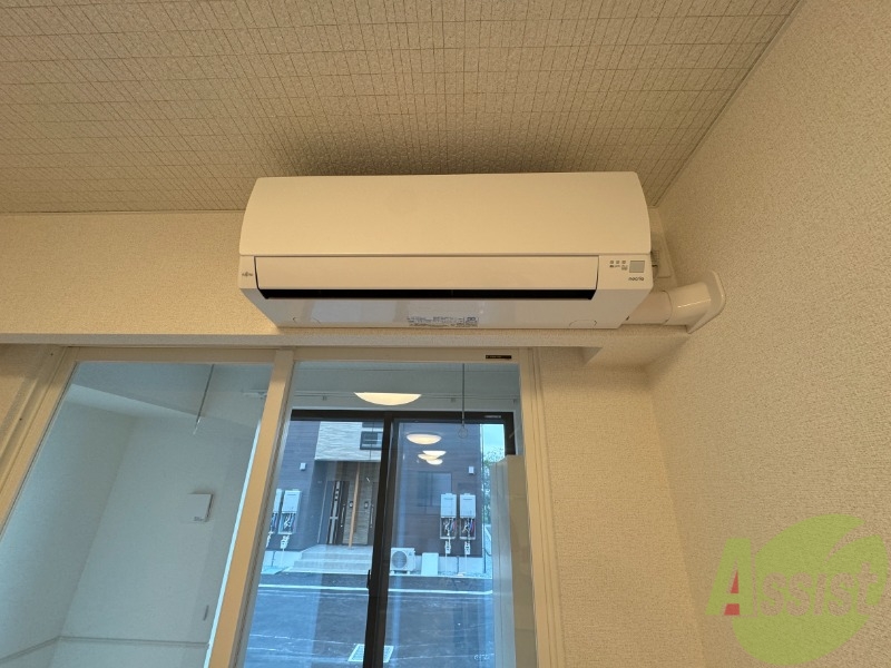 その他設備　エアコンが設置済みです。入居後すぐに使用できます。