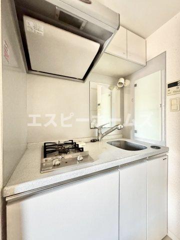 東武亀戸線 小村井駅 徒歩5分 6階建 築19年のキッチン写真