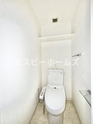 東武亀戸線 小村井駅 徒歩5分 6階建 築19年のトイレ写真