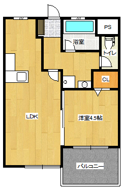 フタバ細沼マンションの間取り