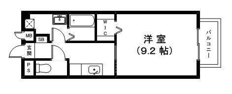 東近江市五個荘清水鼻町のアパートの間取り