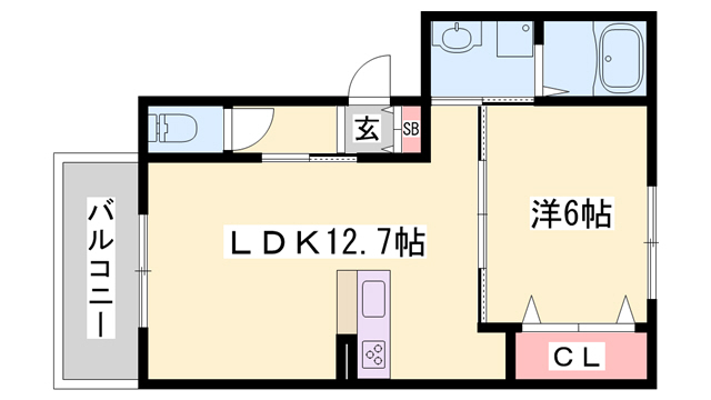 ローテローゼ大塚の間取り