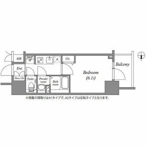 アドバンス大阪ストーリアの間取り