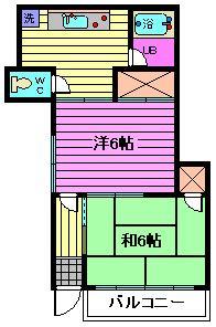 常盤荘の間取り