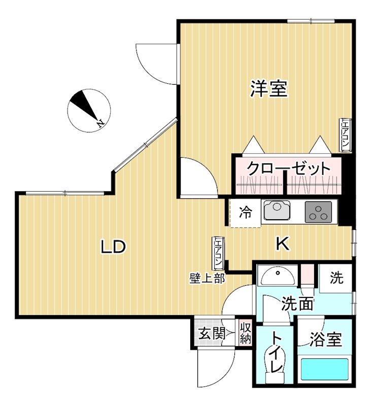 フォレスタ秋津の間取り