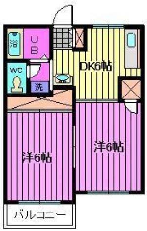 桜丘ローズマンションの間取り