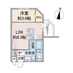 (仮称)運河通マンションの間取り