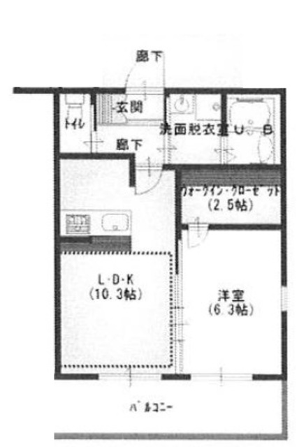 ルネスアスカの間取り