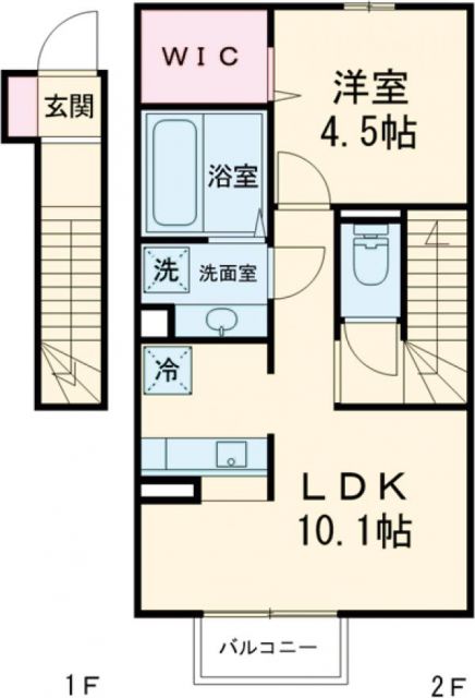 テロワール六番館の間取り