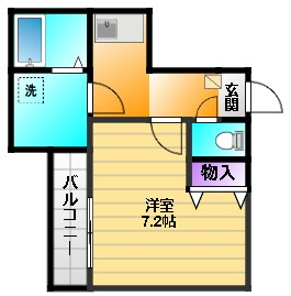 クレフラスト静岡大南の間取り