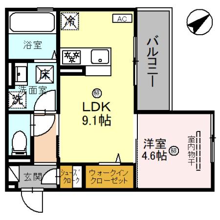 サニーグリーンの間取り