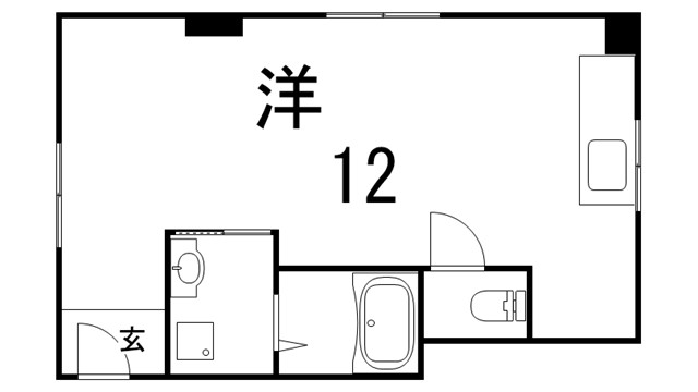 サンシャインAの間取り