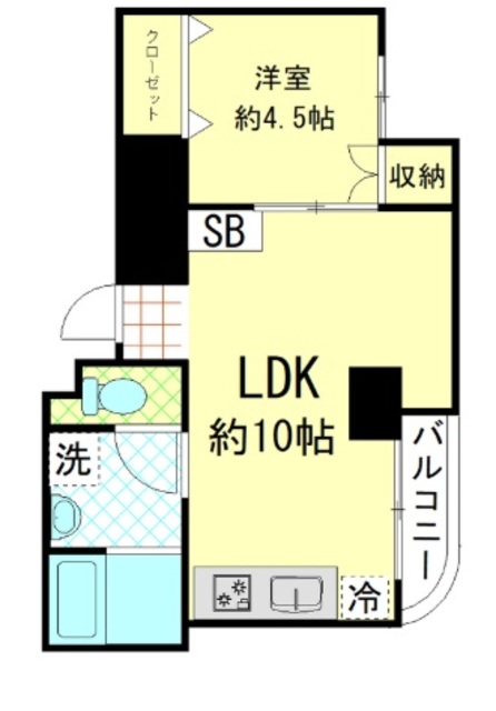 茅ヶ崎アメニティの間取り