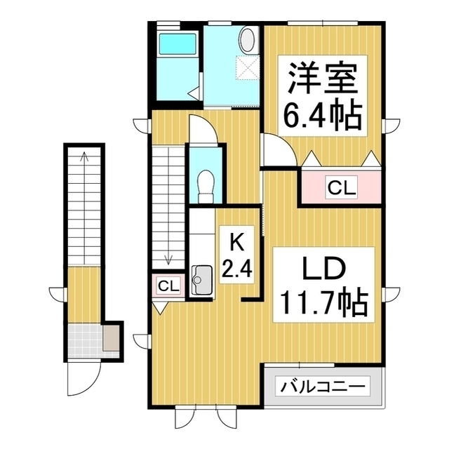 ディアス伊東の間取り