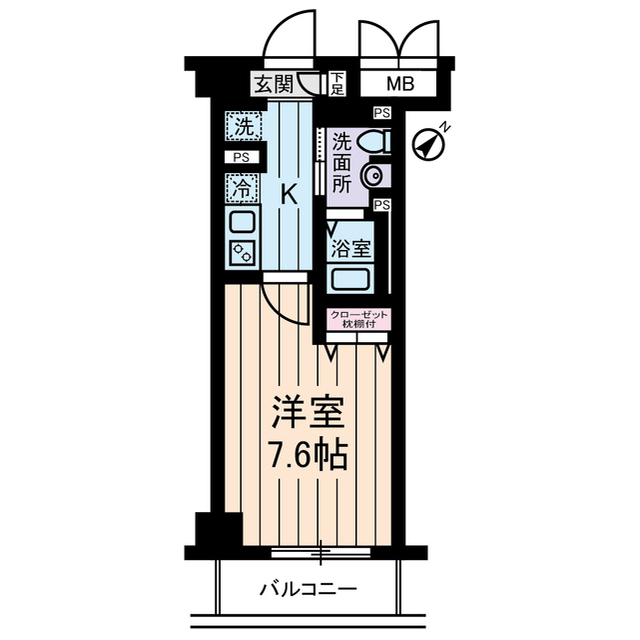 バージュアル浦和イーストの間取り