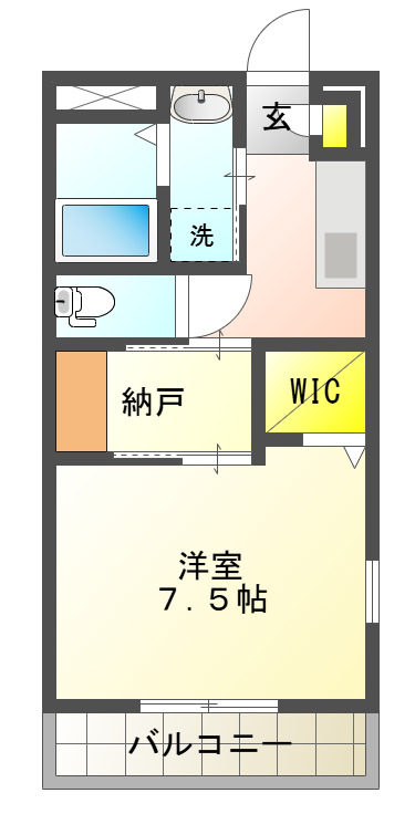 ロイヤルグランコート津の間取り