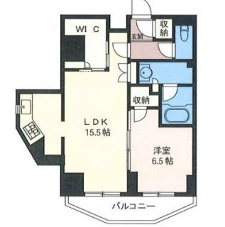 プライムメゾン市谷山伏町の間取り