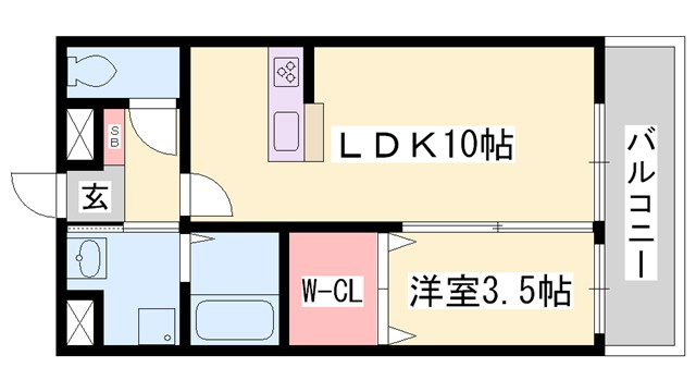 シャルマンプレイスの間取り