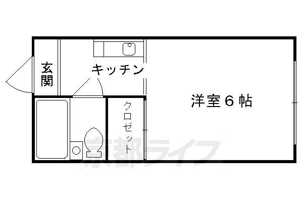 コーポ町柳の間取り