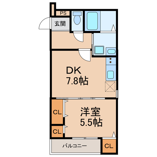 フジパレス吹屋町ノースの間取り