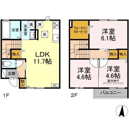 ジュピターの間取り