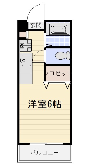 ベルグリーンC棟の間取り